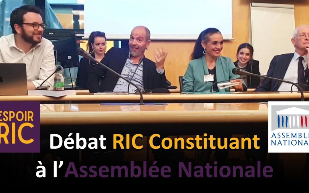 Débat sur le RIC Constituant à l’Assemblée nationale