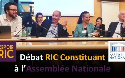 Débat sur le RIC Constituant à l’Assemblée nationale