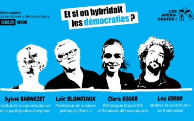 Articulations entre RIC et assemblée tirée au sort