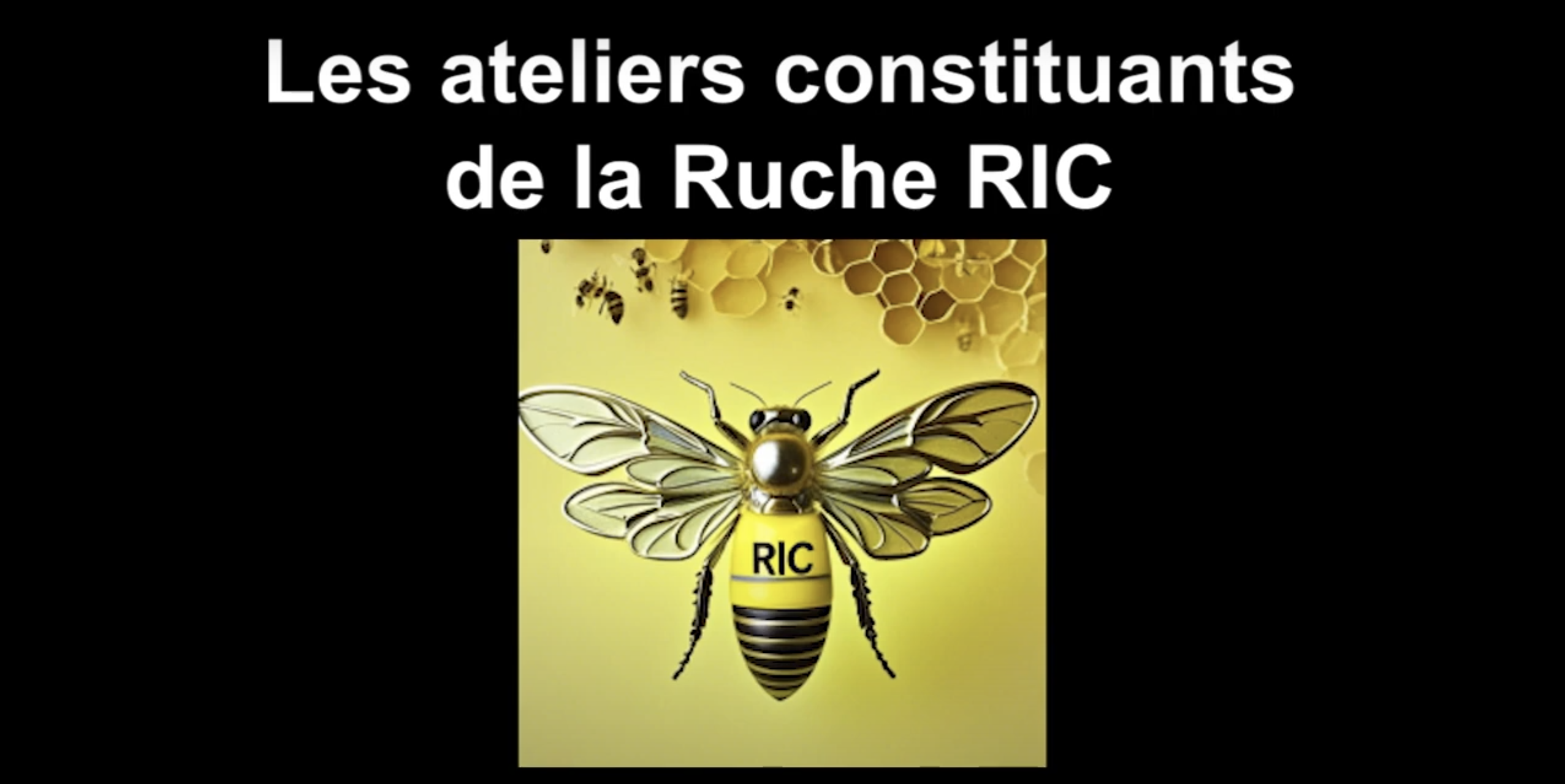 Ateliers constituants de la Ruche RIC