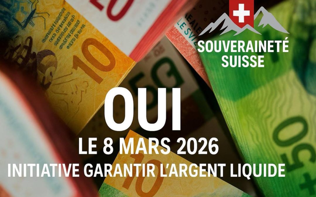 L’argent liquide, c’est la liberté – RIC constituant en Suisse
